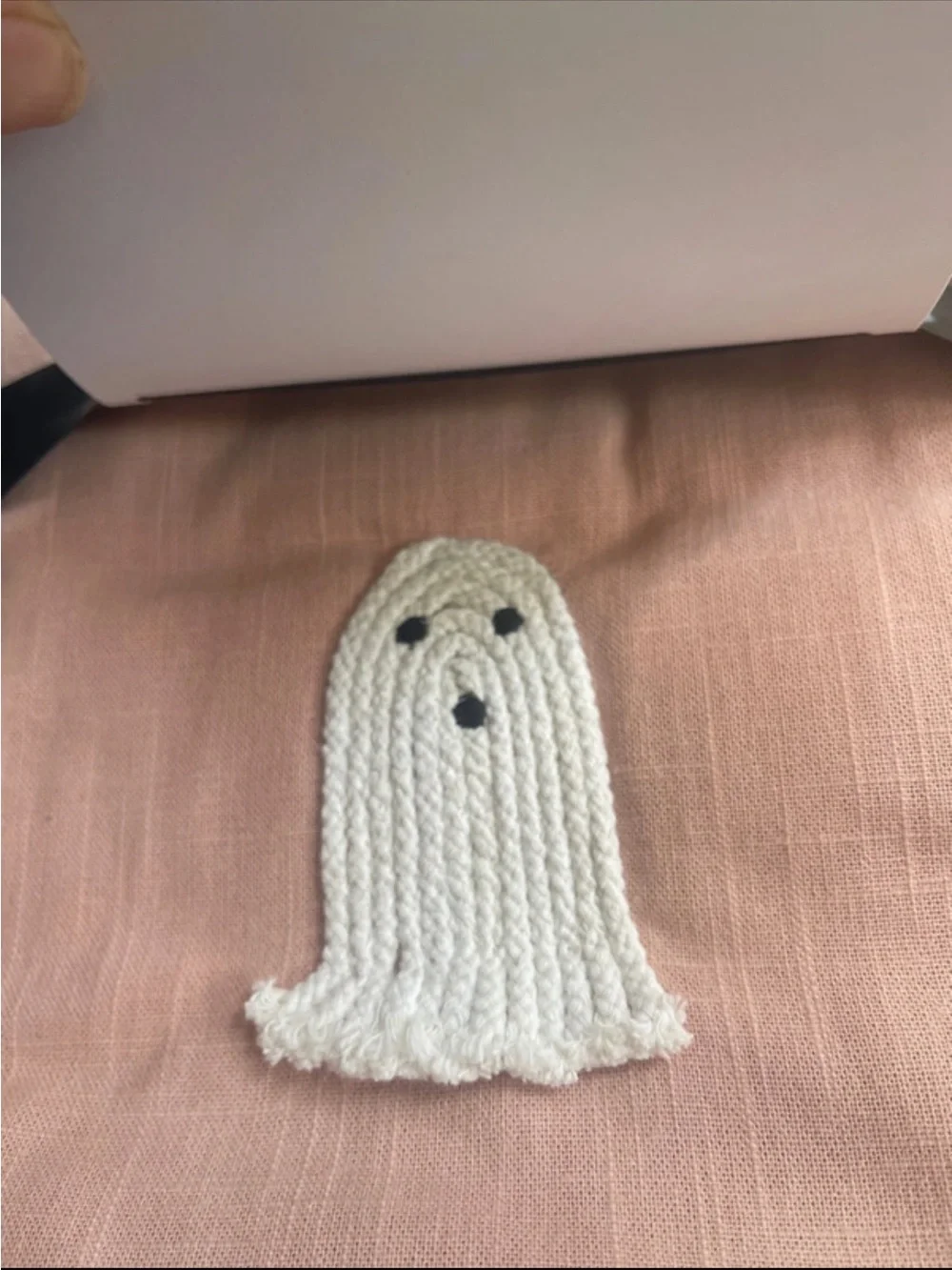 Rachel Zoe Ghost Shower Curtain 72×72 NWT Halloween